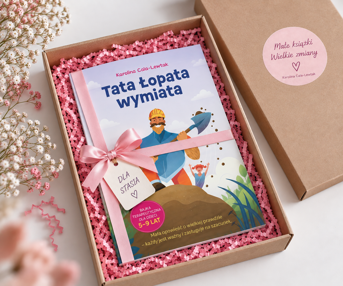 Tata Łopata wymiata! — książka z dedykacją na prezent